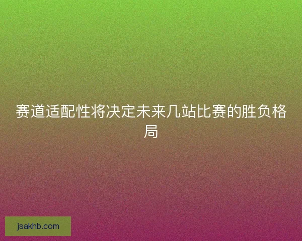 赛道适配性将决定未来几站比赛的胜负格局